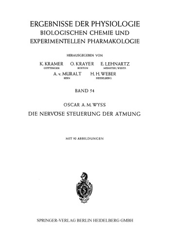 Die Nervöse Steuerung der Atmung