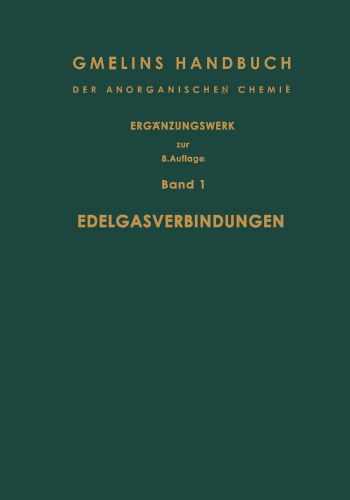 Edelgasverbindungen