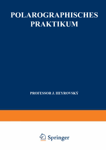 Polarographisches Praktikum