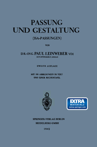 Passung und Gestaltung (ISA-Passungen)