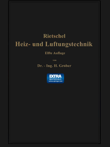 H. Rietschels Leitfaden der Heiz- und Lüftungstechnik