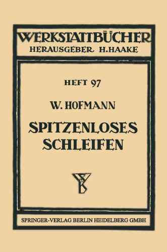 Spitzenloses Schleifen