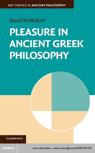 Pleasure in Ancient Greek Philosophy