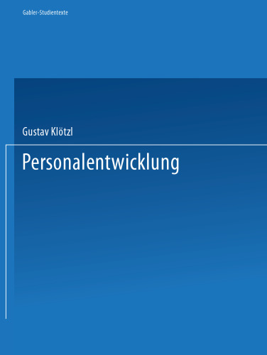 Personalentwicklung