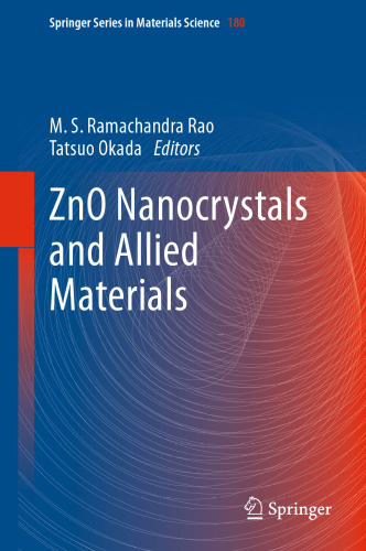 ZnO Nanocrystals and Allied Materials