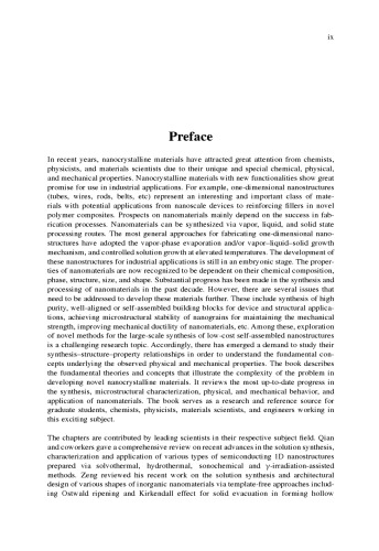 Nanocrystalline Materials. Their Synthesis-Structure-Property Relationships and Applications