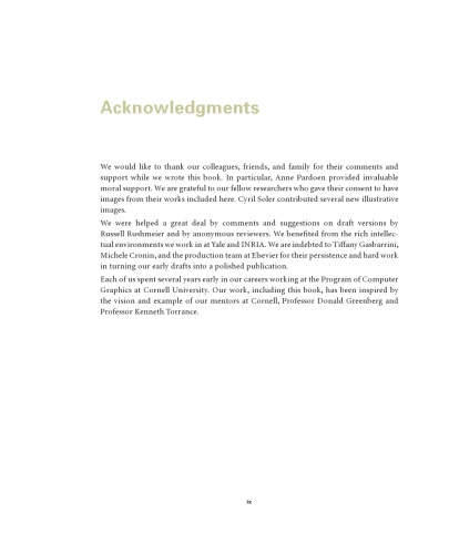 Digital Modeling of Material Appearance