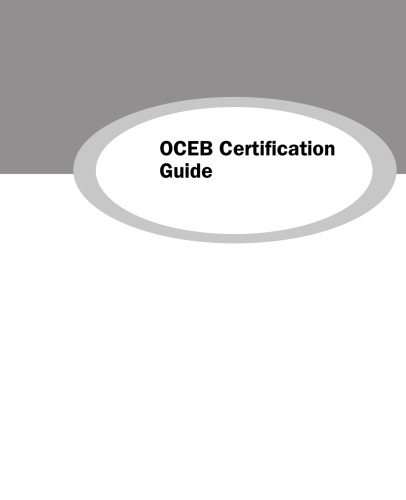 OCEB Certification Guide. Business Process Management - Fundamental Level