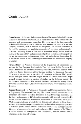 The Economics of Open Source Software Development