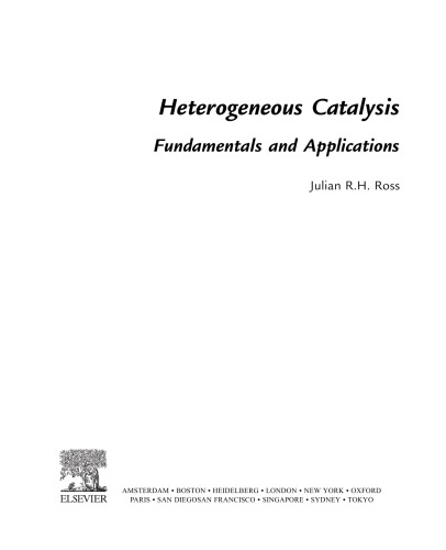 Heterogeneous Catalysis. Fundamentals and Applications