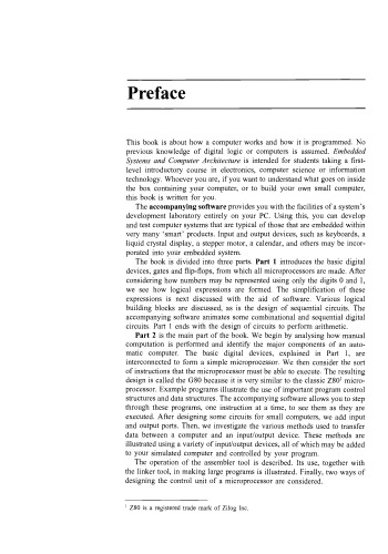 Embedded Systems and Computer Architecture