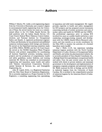 Hazardous Waste Handbook. For Health and Safety