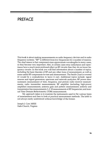 Practical Radio Frequency Test and Measurement. A Technician's Handbook