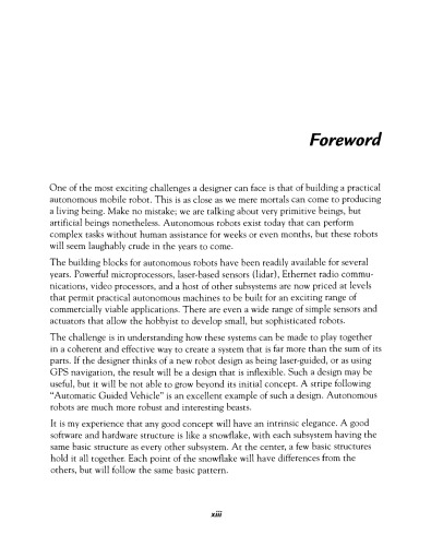 Designing Autonomous Mobile Robots