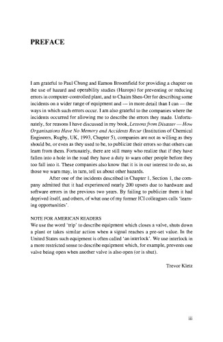 Computer Control and Human Error