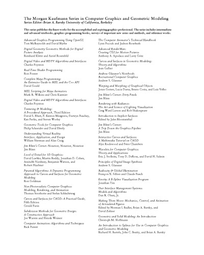 Advanced Graphics Programming Using OpenGL