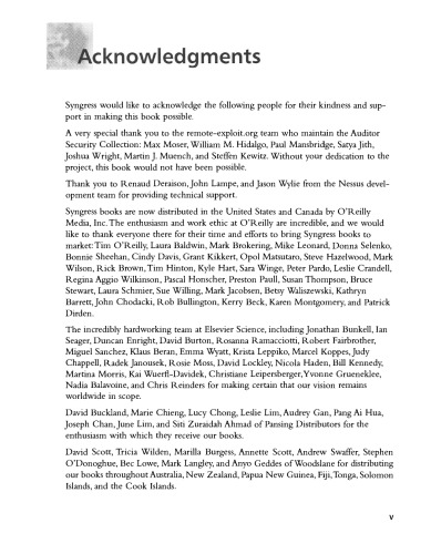 Penetration Tester's Open Source Toolkit