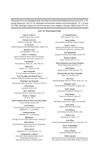 The ASHRAE GreenGuide. The Design, Construction, and Operation of Sustainable Buildings