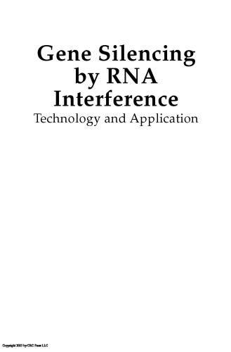 Gene silencing by RNA interference : technology and application