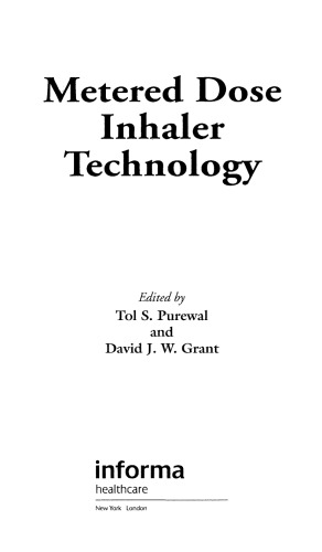 Metered dose inhaler technology