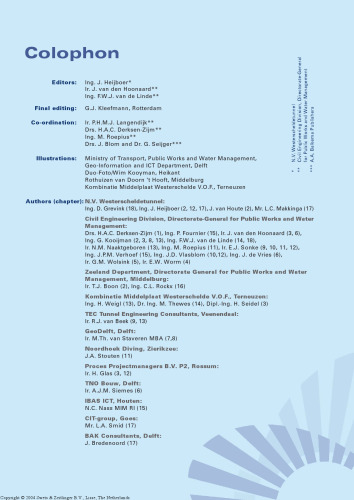The Westerschelde tunnel : approaching limits