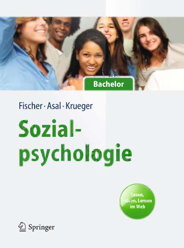 Sozialpsychologie für Bachelor: Lesen, Hören, Lernen im Web.