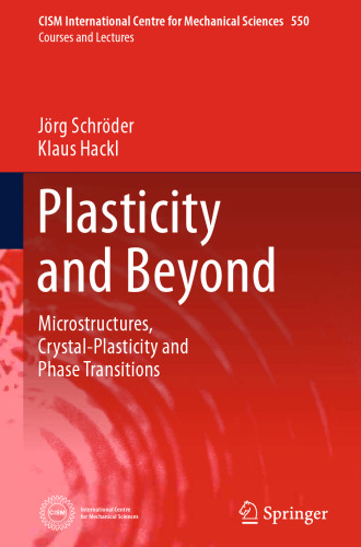 Plasticity and Beyond: Microstructures, Crystal-Plasticity and Phase Transitions