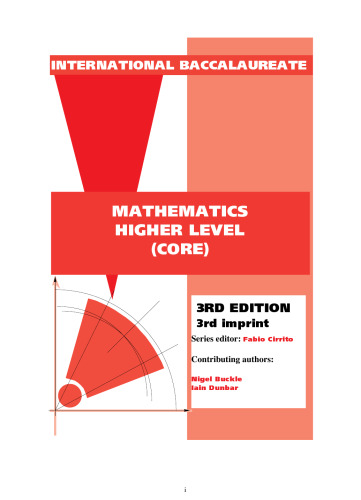 Mathematics Higher Level Core