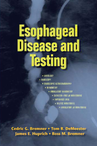 Esophageal disease and testing