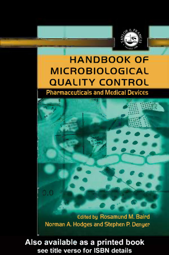 Handbook of Microbiological Quality Control Pharmaceuticals