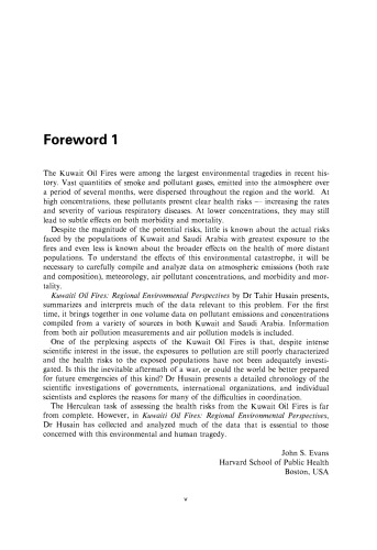 Kuwaiti oil fires: regional environmental perspectives