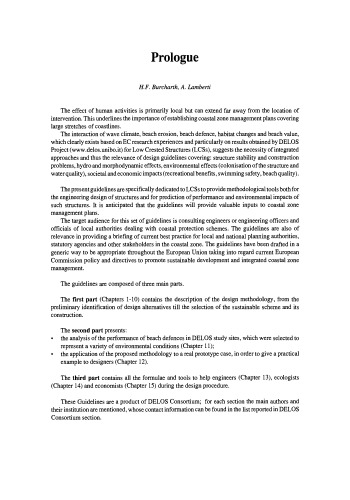 Environmental design guidelines for low crested coastal structures