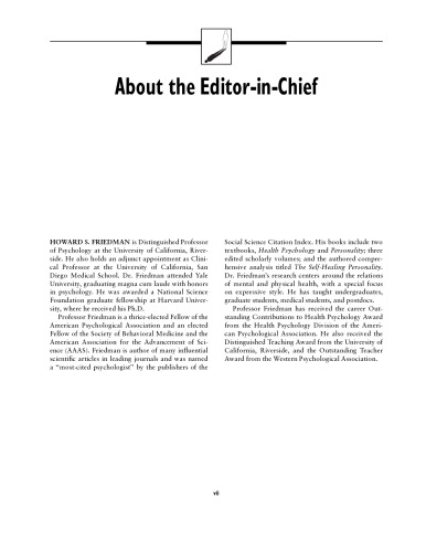 Assessment and therapy: specialty articles from the Encyclopedia of mental health