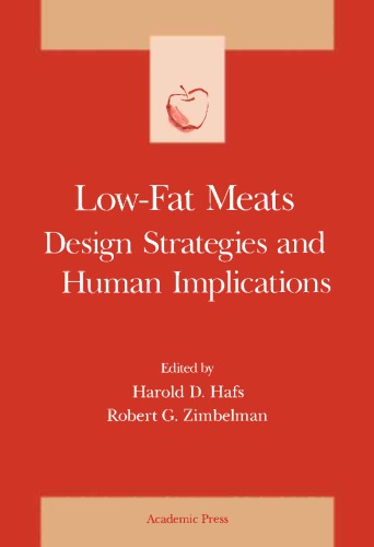Low-fat meats: design strategies and human implications