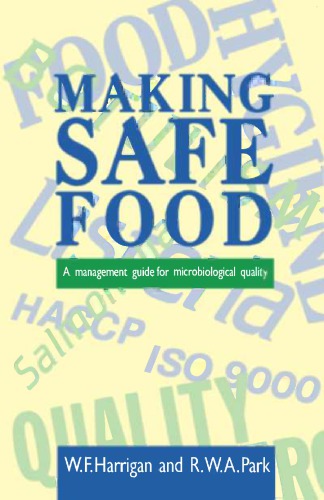 Making Safe Food: a Management Guide for Microbiological Quality
