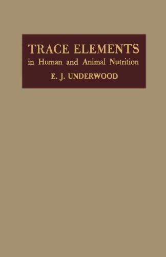 Trace Elements in Human and Animal Nutrition