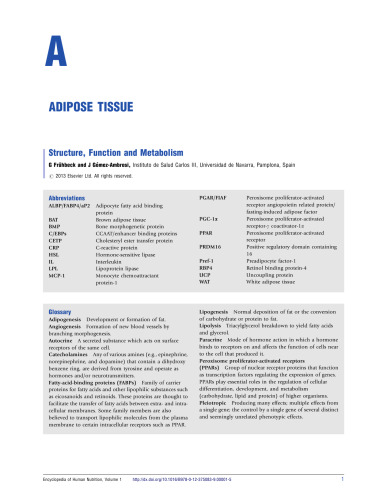 Encyclopedia of Human Nutrition