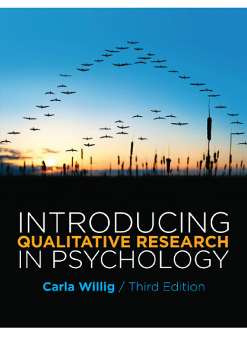 Introducing Qualitative Research in Psychology