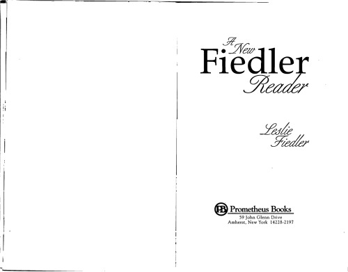 A New Fiedler Reader