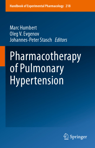 Pharmacotherapy of Pulmonary Hypertension