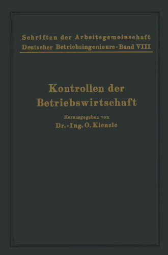 Kontrollen der Betriebswirtschaft