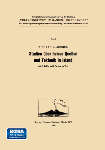 Studien über heisse Quellen und Tektonik in Island
