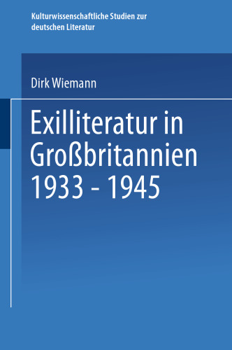 Exilliteratur in Großbritannien 1933 – 1945