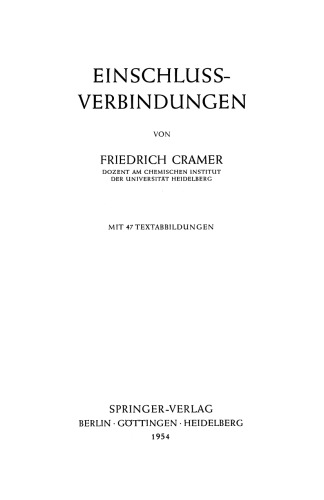 Einschlussverbindungen