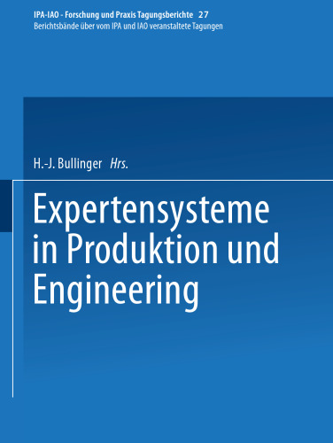 Expertensysteme in Produktion und Engineering