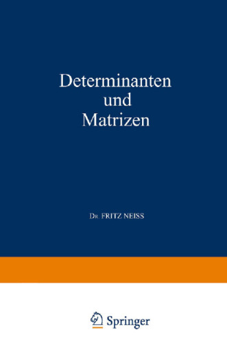 Determinanten und Matrizen