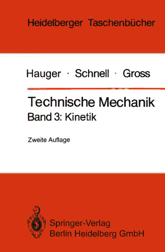 Technische Mechanik: Band 3: Kinetik