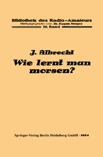 Wie lernt man morsen?