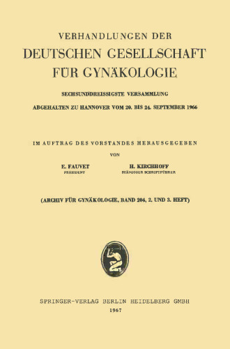 Wissenschaftlicher und Geschäftlicher Teil