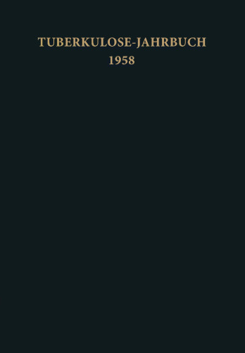Tuberkulose-Jahrbuch 1958